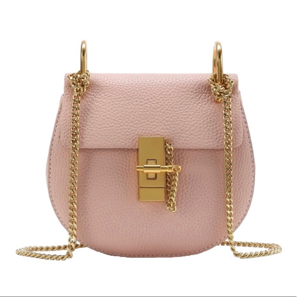 Pinky-Nude Mini Crossbody
